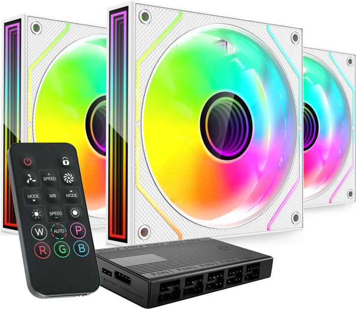 Produktbild Mars Gaming Mf3dprokitw (120 mm, 1 x)