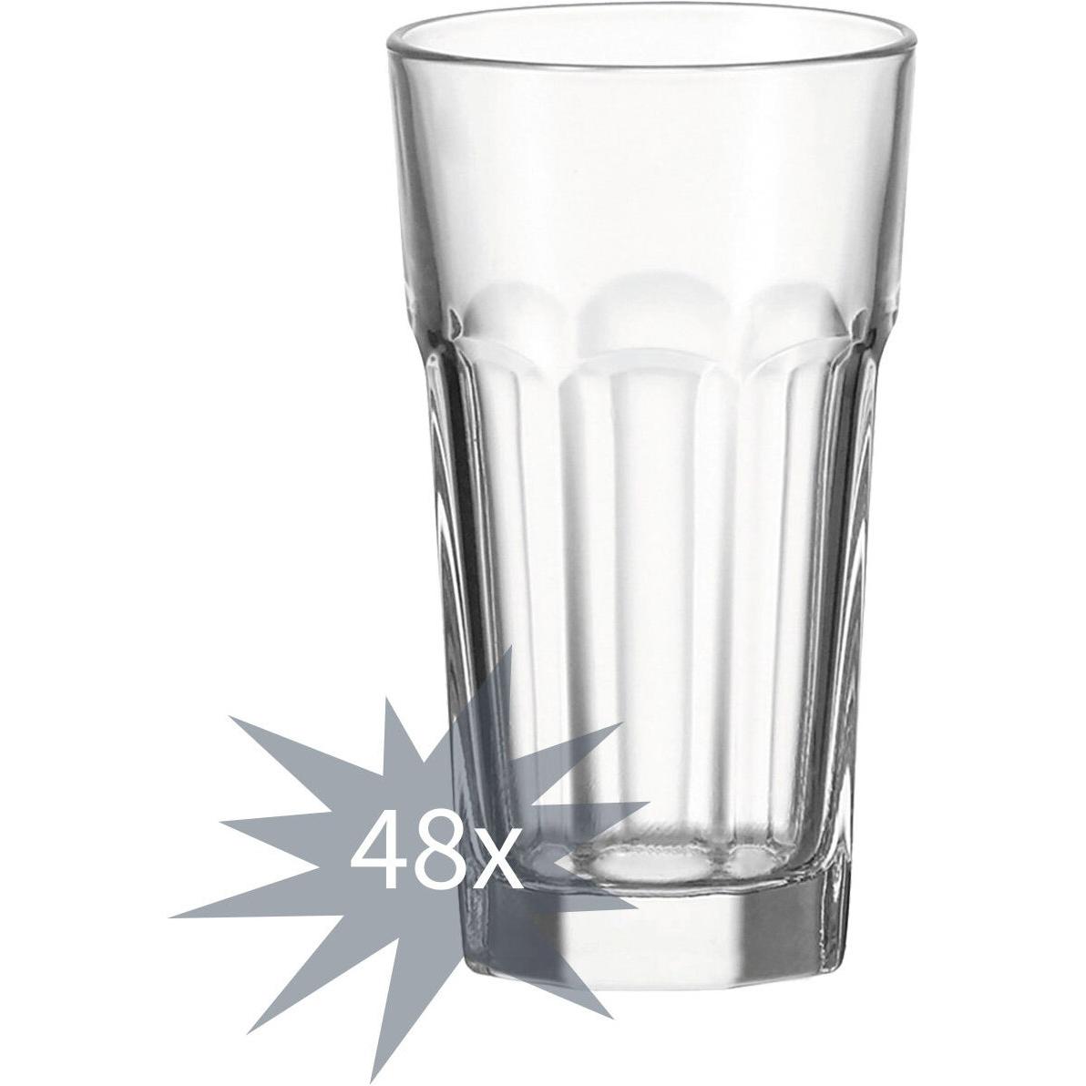 Leonardo Longdrinkgläser Rock, Trinkgläser, Transparent