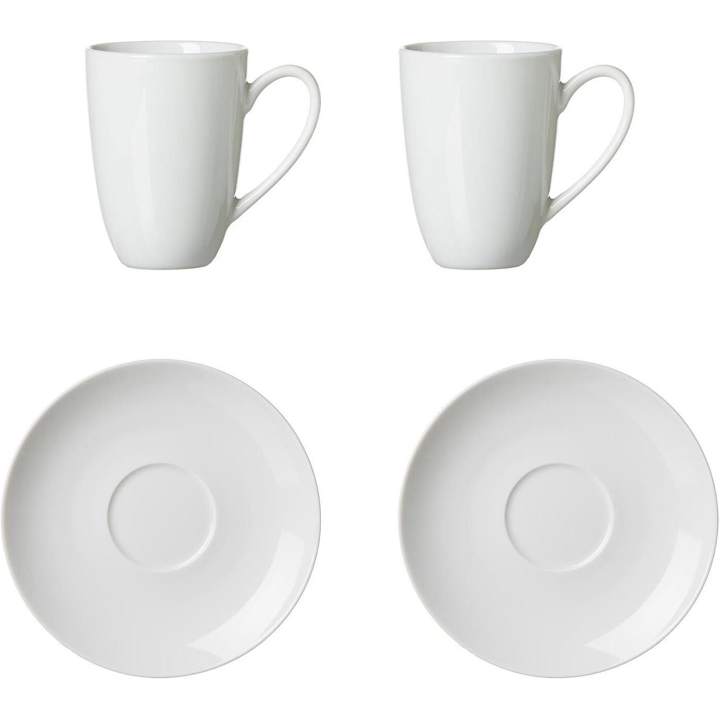Ritzenhoff & Breker, Tasse, Latte Macchiato Gläser Bianco (330 ml, 4 x)