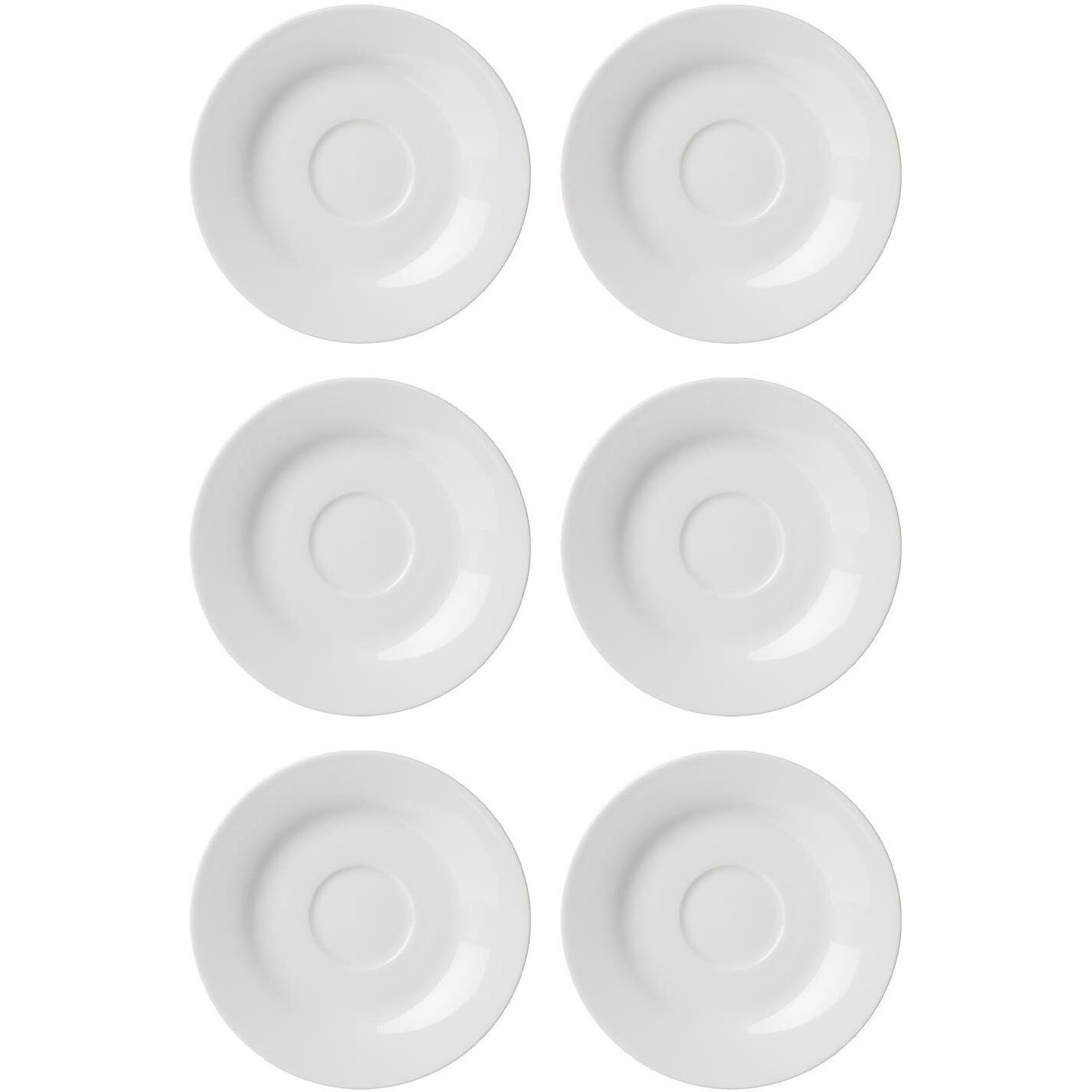 Ritzenhoff & Breker, Tasse, Kaffeeuntertassen Bianco (6 x)