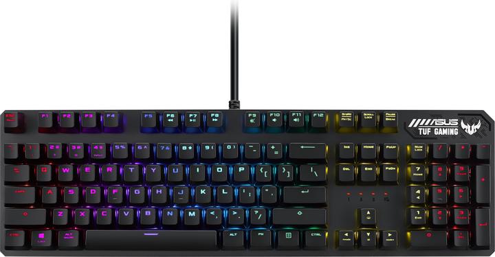 Actual product image ASUS TUF Gaming K3 Keyboard USB (US, Cable)