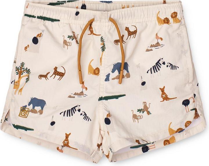 Actual product image Liewood Aiden UV boardshorts All Together (140)