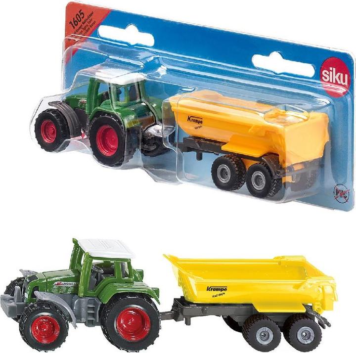 Produktbild Siku Fendt mit Krampe Muldenkipper