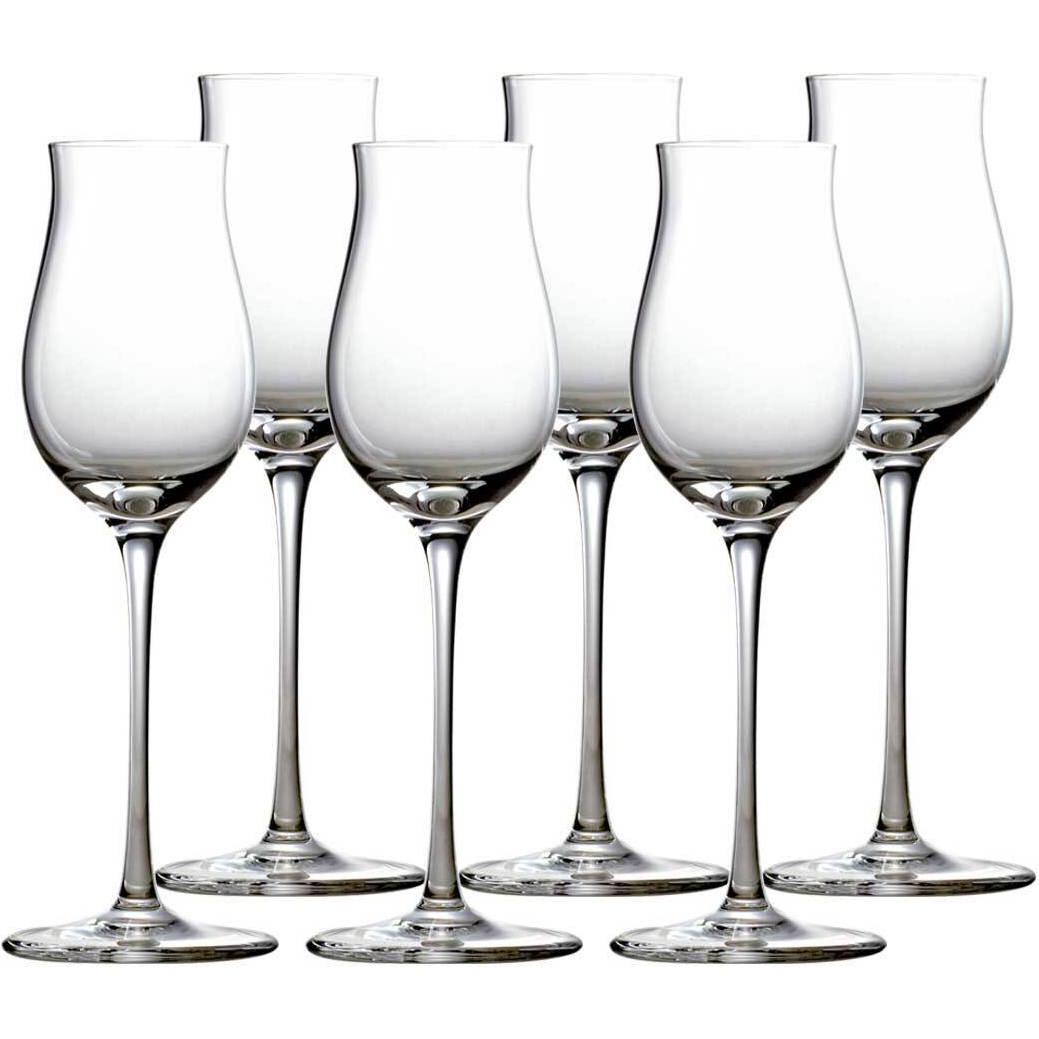 Stölzle Bicchieri da brandy Cognac soffiati a bocca Q1, Bicchieri da cocktail, Trasparente
