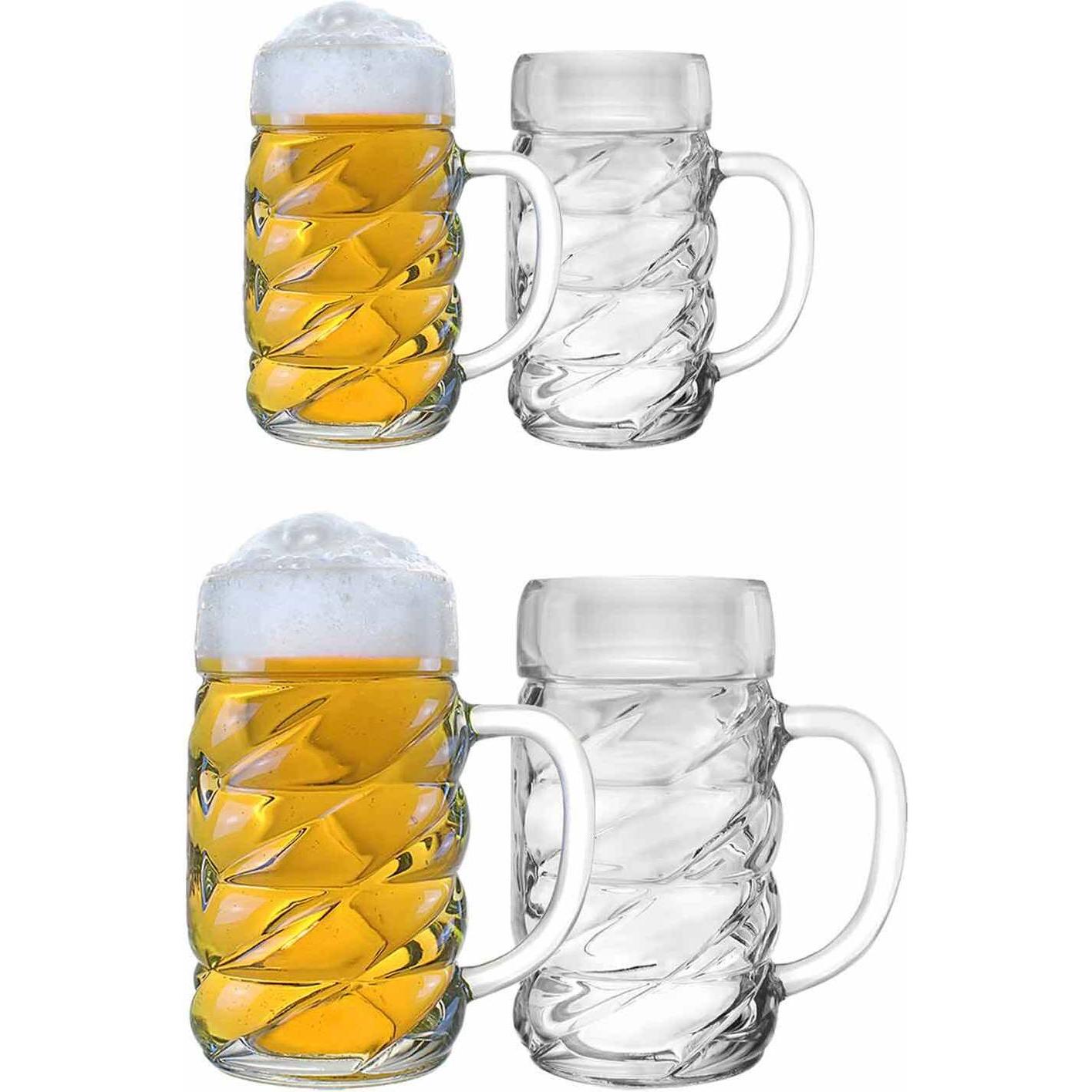 Thumbnail - Stölzle, Biergläser, Bierkrüge Diamond (1 l, 4 x)