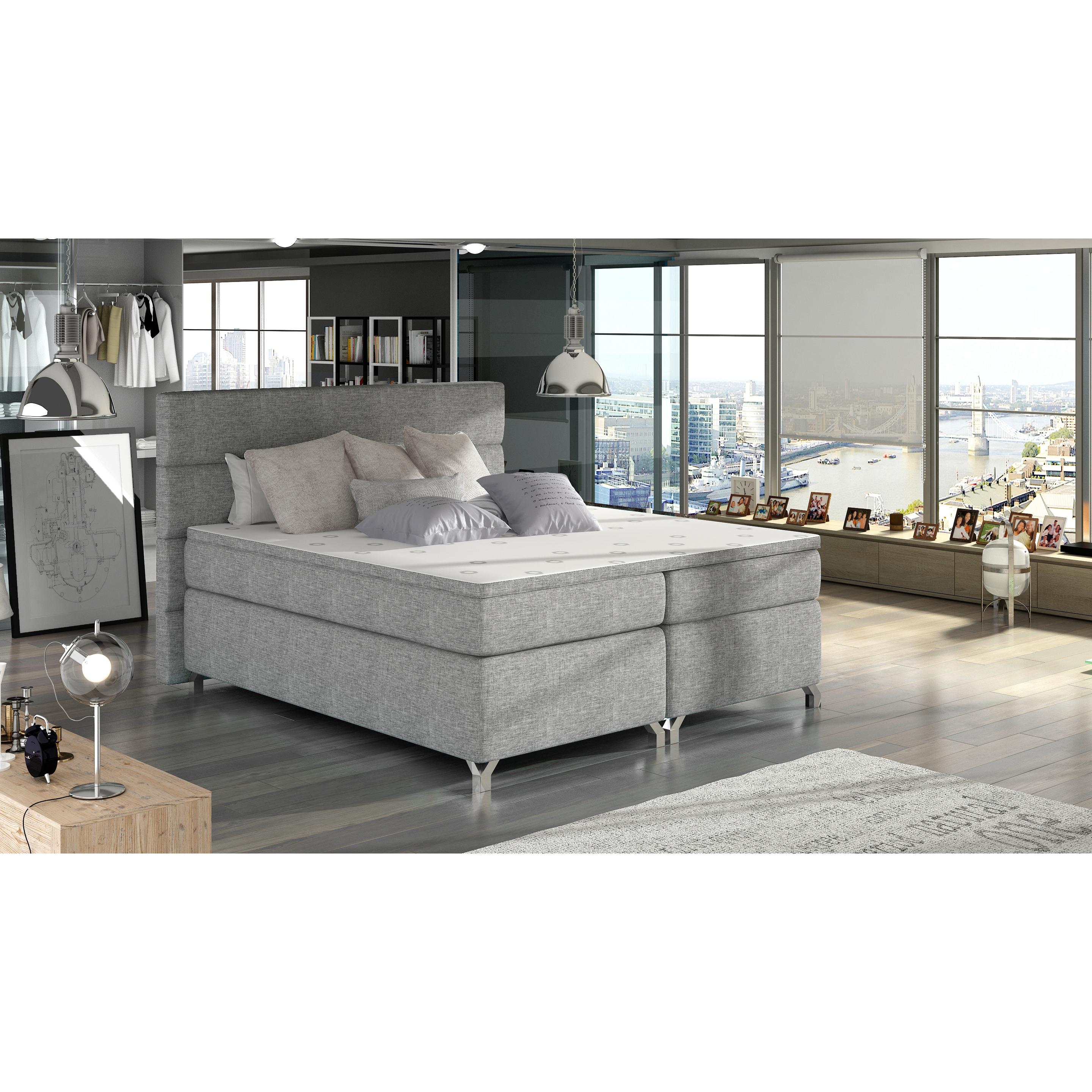 ELTAP, Boxspringbett, Amadeo mit Stauraum (160 x 200 cm)