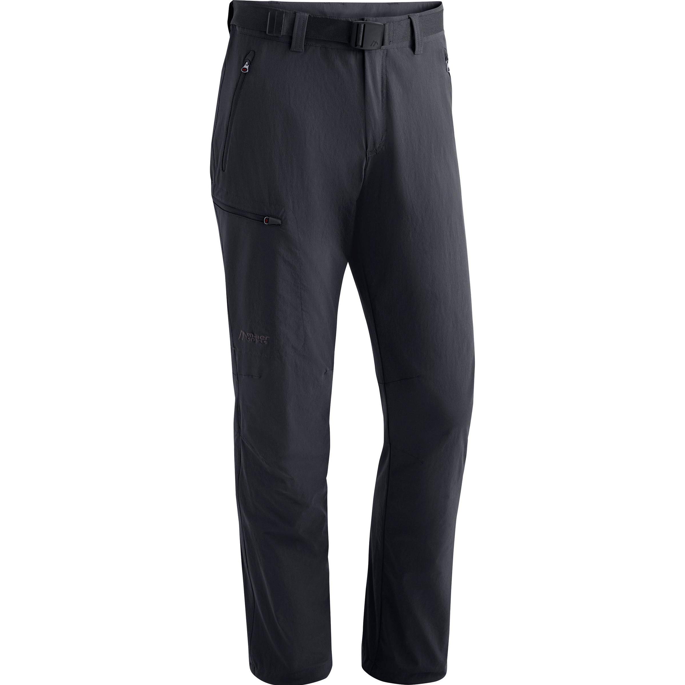 Maier Sports, Herren, Outdoorhose, Oberjoch Hose (XXL), Schwarz, XXL