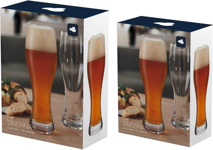 Image du produit Leonardo Verres à bière de blé Taverna (0.50 l, 4 x)