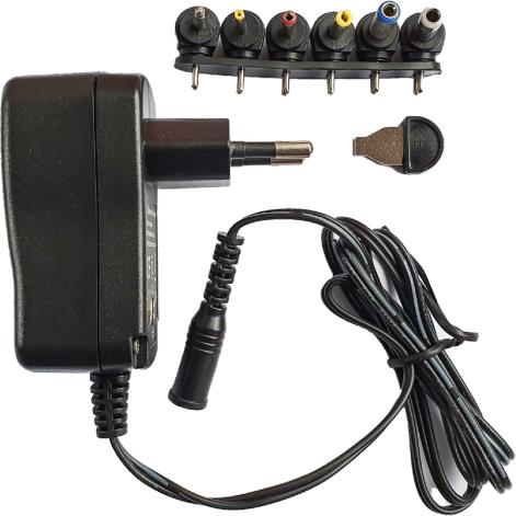 Triton ALIMENTAZIONE PUSH-IN 3-12V 2 25A 1m. 3V 4 5V 5V 6V 7 5V 9V 12VDC REGOLABILE ESPE, Accessori per armadio rack