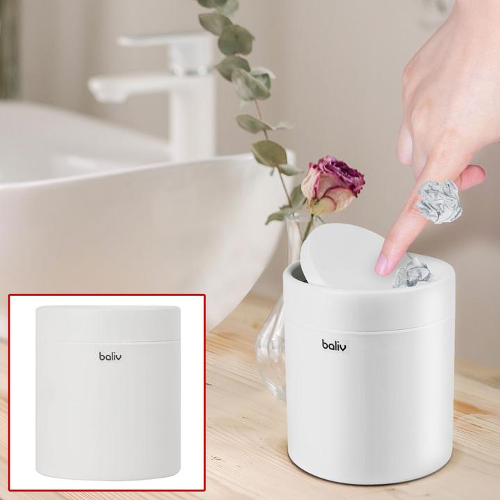 Actual product image BadeStern Swing top bin (1.25 l)