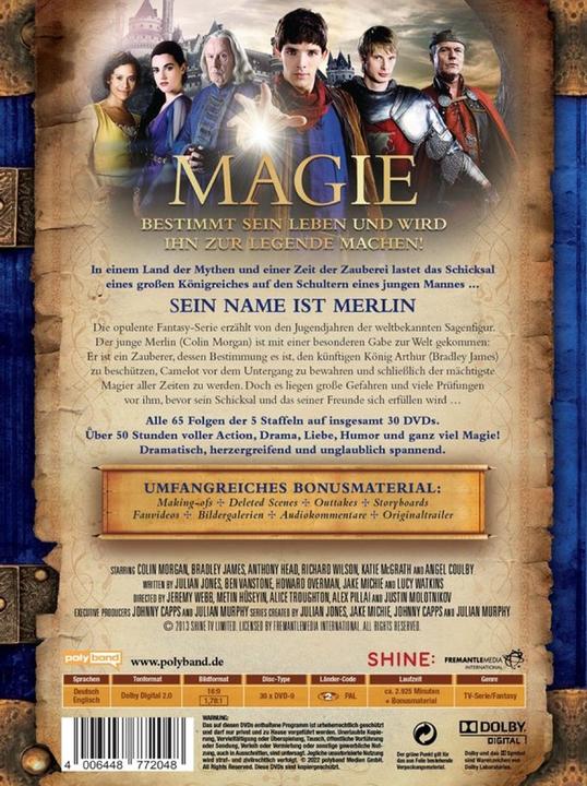 Image du produit Merlin Total Box Ltd. (DVD)