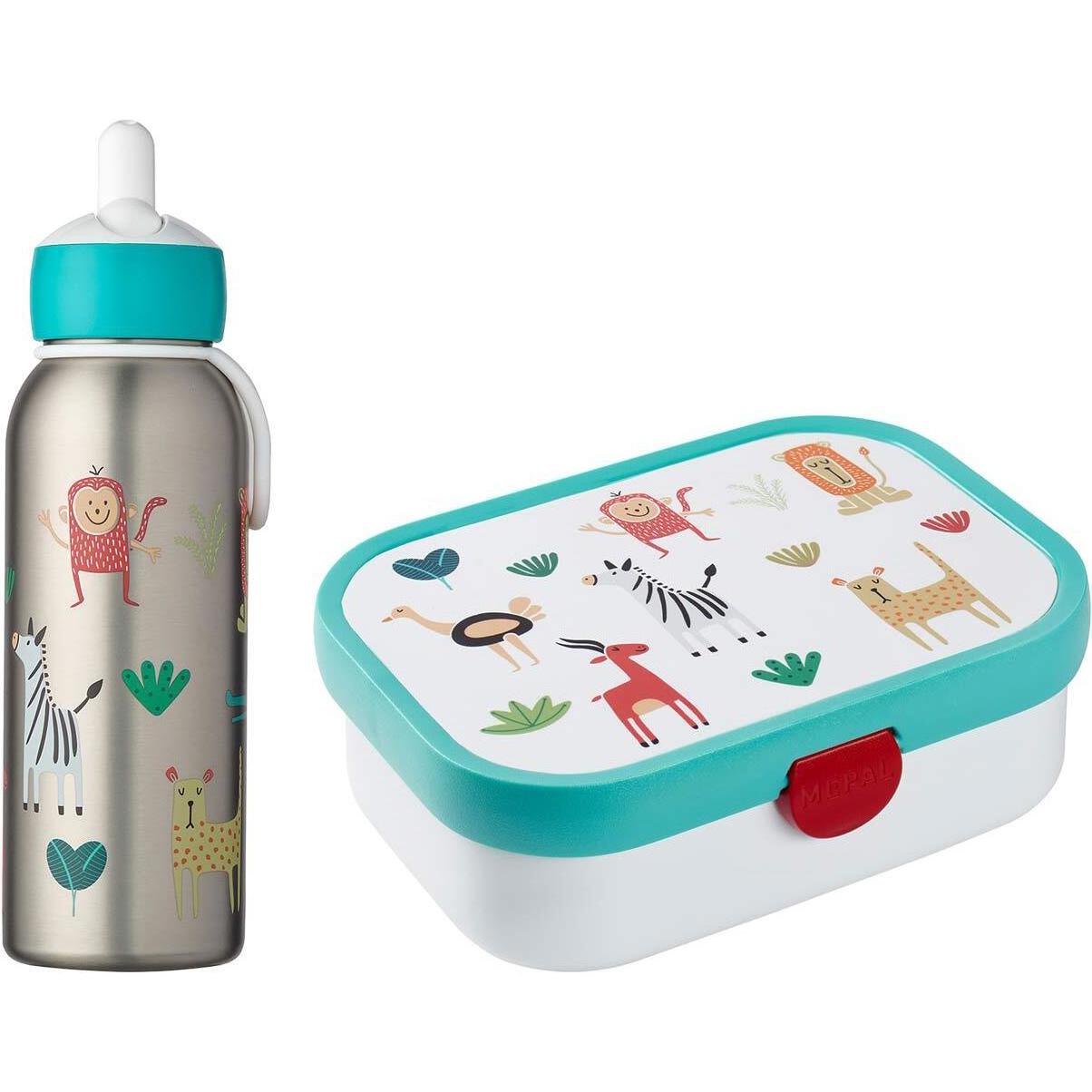 Thumbnail - Mepal Brotdose + Thermoflasche Campus, Lunchbox, Blau