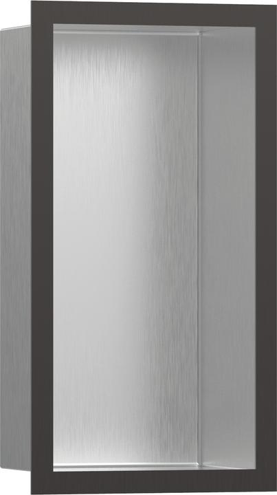 brushed black chrome