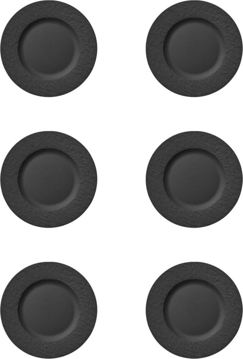 Produktbild Villeroy & Boch Teller Manufacture Rock (6 x, 22 cm)