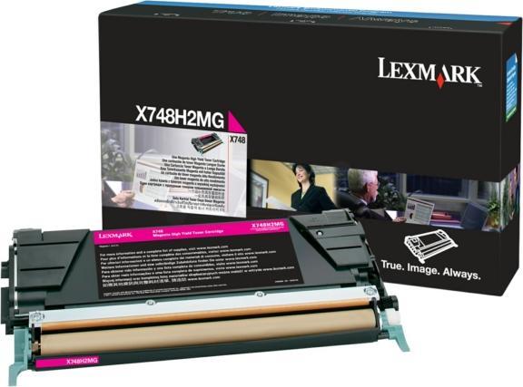 Lexmark X748 10K toner magenta high capacity 10,000 pages 1-pack (M)