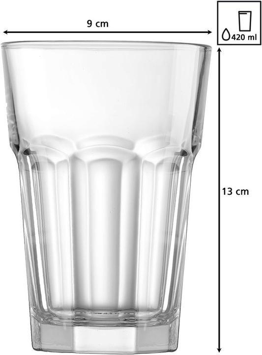 Produktbild Ritzenhoff & Breker Longdrinkglas RIAD (0.42 l, 12x)