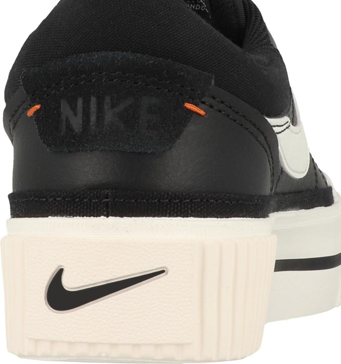 Produktbild Nike Court Legacy Lift Women"S Black/Sail-White-Team Orange 8.5 (40)