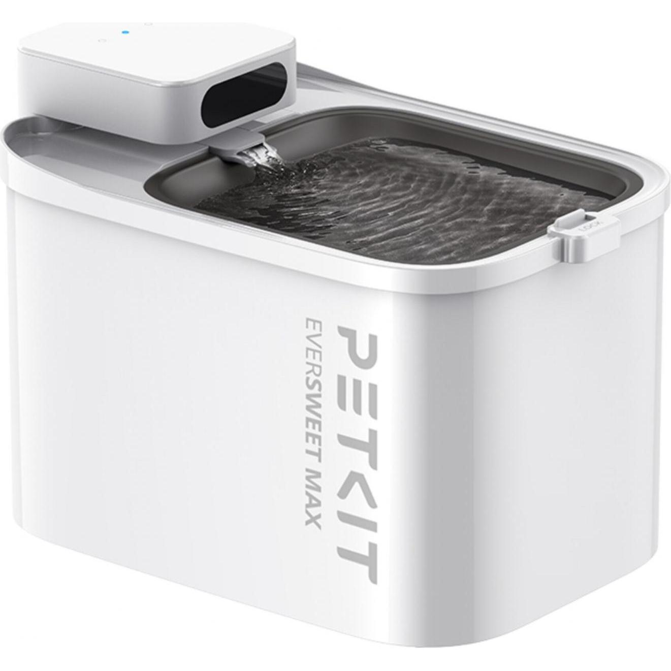 Petkit Eversweet Max Slimme Drinkfontein voor Huisdieren (300 cl), Voerbakje