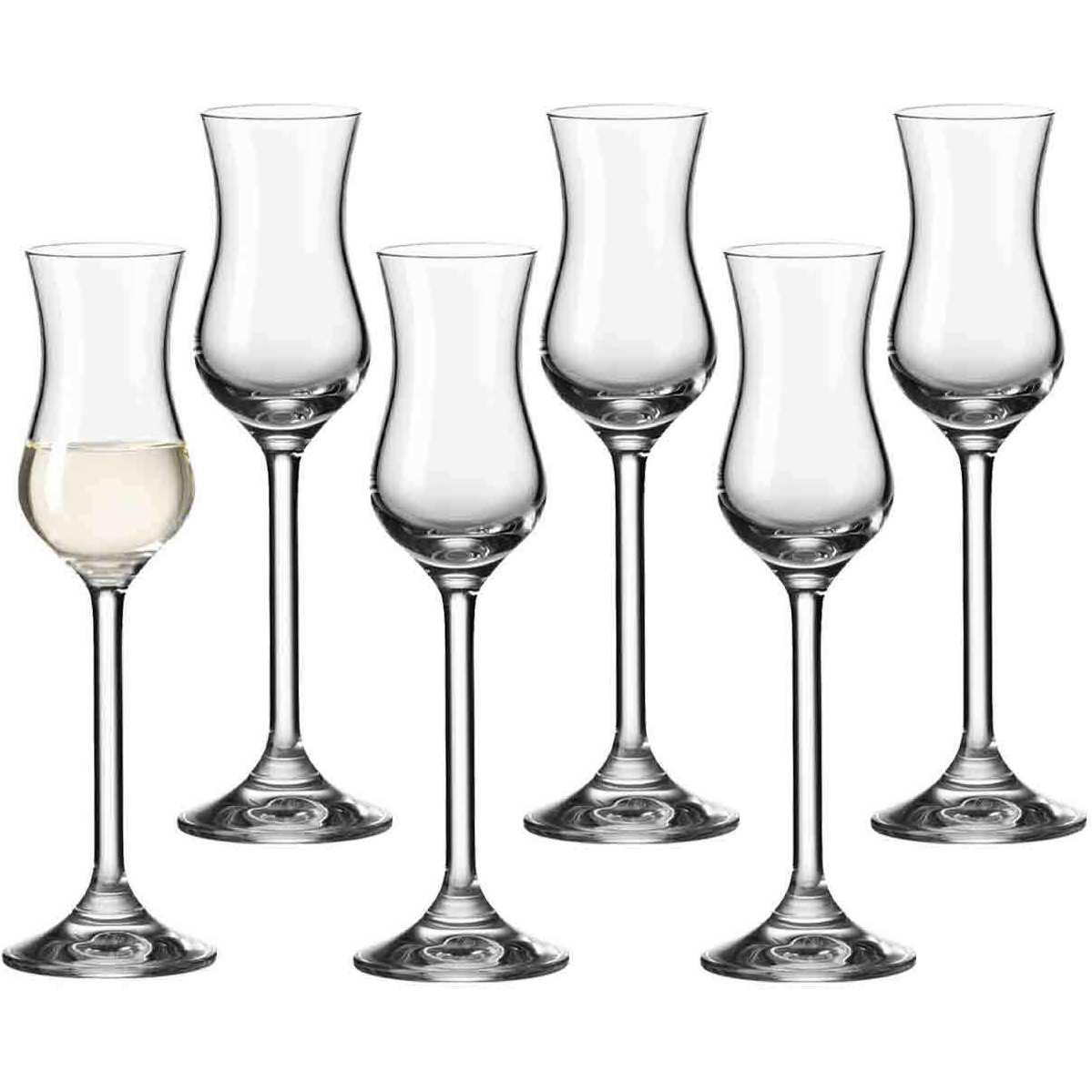 Leonardo Grappagläser Daily, Cocktailgläser, Transparent