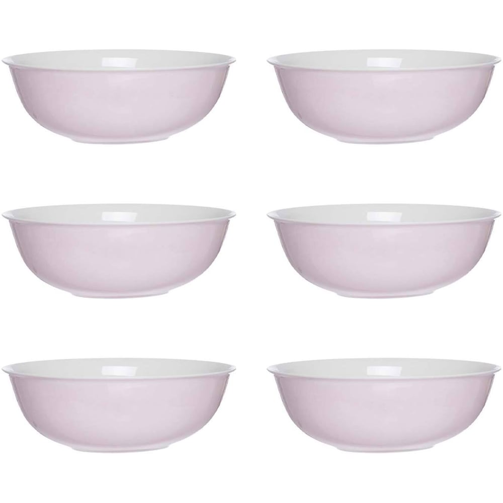 Ritzenhoff & Breker Bowlschalen Doppio, Schüssel + Schale, Rosa