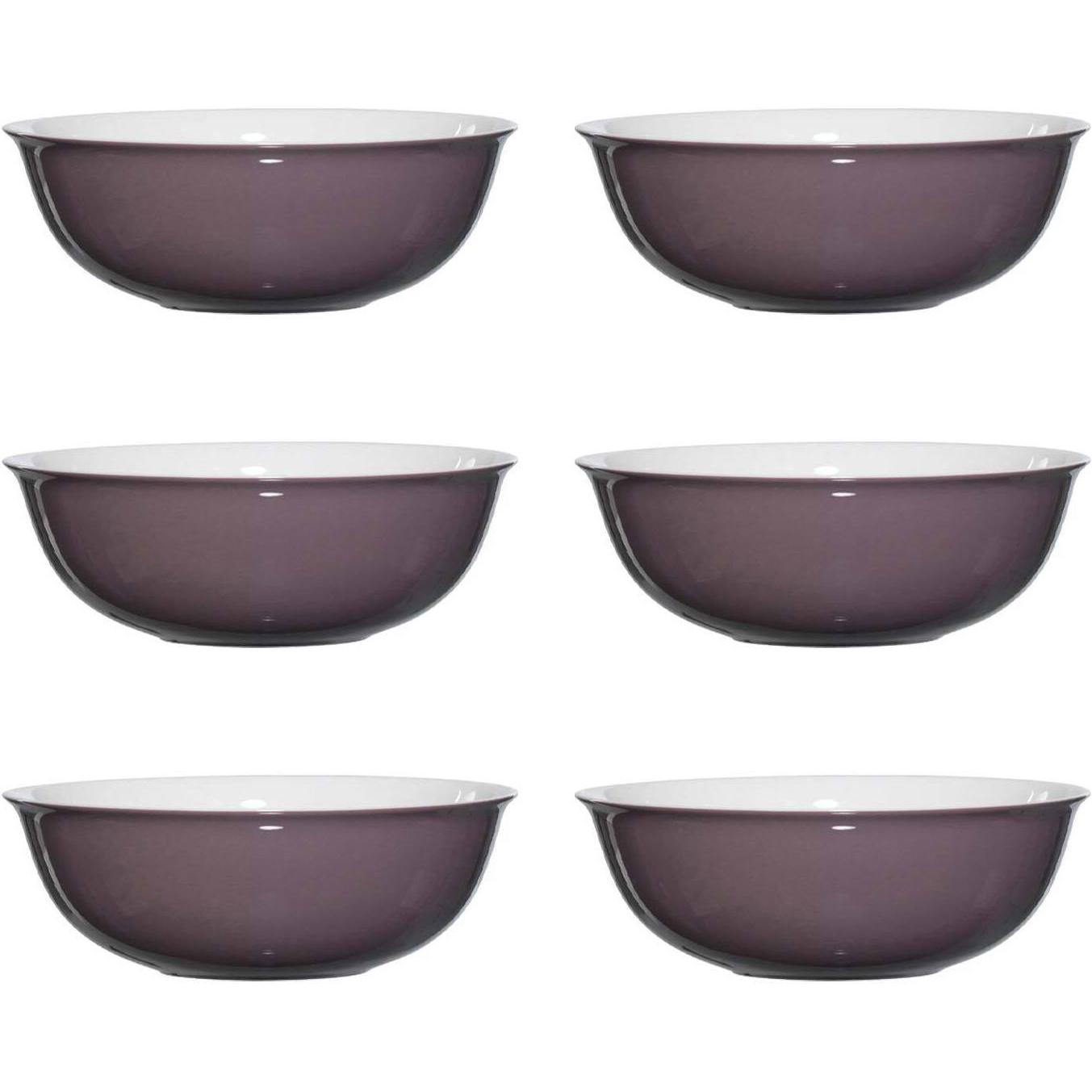 Ritzenhoff & Breker Bowlschalen Doppio, Schüssel + Schale, Braun