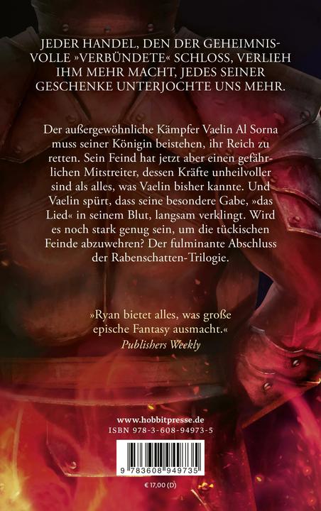 Produktbild Die Königin der Flammen (Deutsch, Anthony Ryan, Birgit Maria Pfaffinger, 2018)