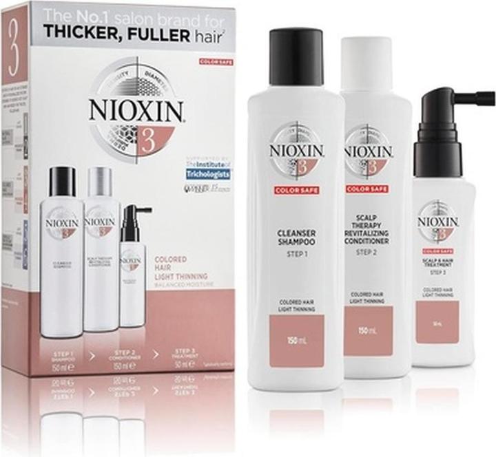 Image du produit Nioxin Kit d'essai System 3 350ml (Kit de soins capillaires)