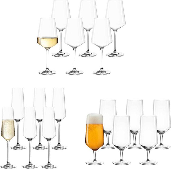 Produktbild Leonardo Wein, Bier- & Sektgläser Puccini (18 Gläser, Weingläser Set, Sektgläser)
