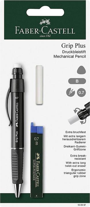 Image du produit Faber-Castell Porte-mines Grip Plus (0.70 mm, B, 1 x)