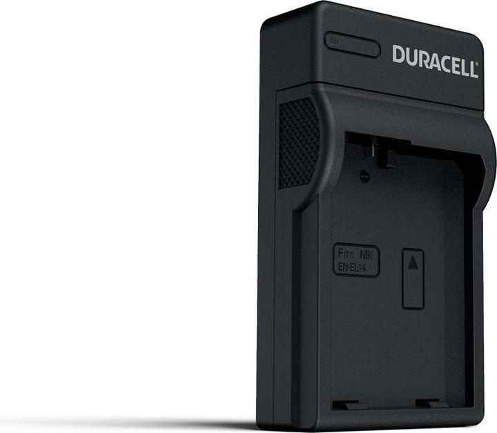 Produktbild Duracell Ladegerät mit USB Kabel für DRNEL14/EN-EL14 (Kamera Akku Ladegerät)