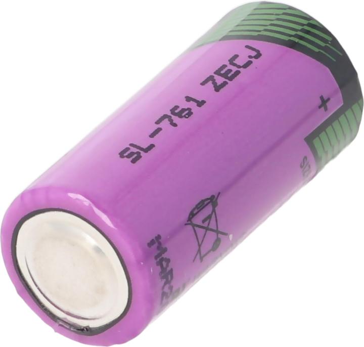 Actual product image Tadiran Battery Inorganic Lithium Battery SL-761/S Standard 2/3AA (1 pcs., 2/3 AA, 1350 mAh)