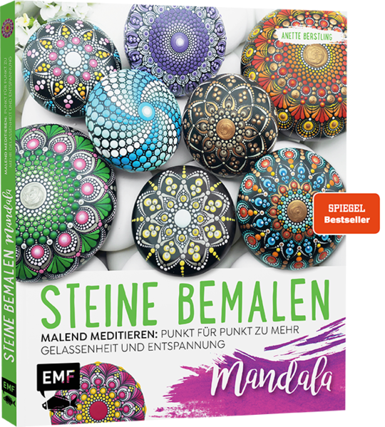 Immagine prodotto Steine bemalen – Mandala (Tedesco, Anette Berstling, 2021)