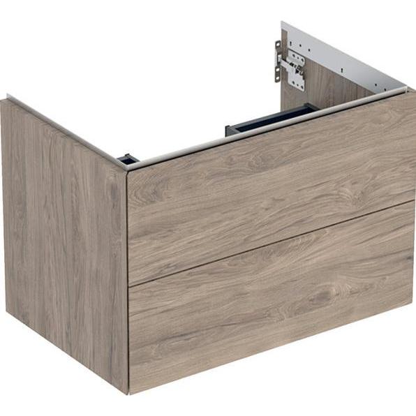 Geberit, Waschbeckenunterschrank, ONE Waschtischunterschrank, 2 Schubladen, 74x50,4x47cm, 505.262.00. (51 x 78 x 57 cm)