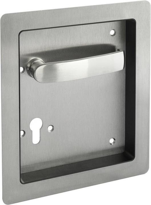 Ogro Einlass-Flachdrückergarnituren 8937B, Tiefe 23 mm (Türgarnitur)