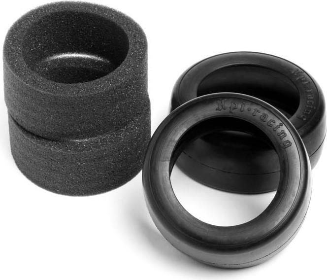 Produktbild HPI Vintage Slick Racing Tire 26mm D Compound (2pcs)