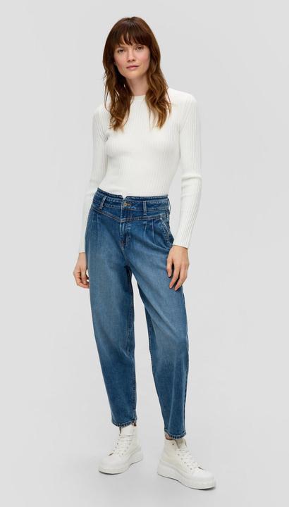 Image du produit S.Oliver Strickpullover Rippstrickpullover aus Viskosemix (46)