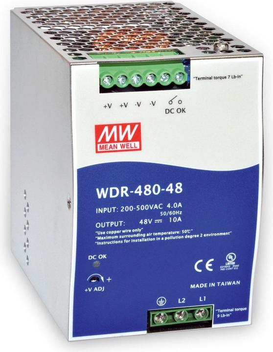 Produktbild MeanWell HutschienenNetzteil (DINRail)
