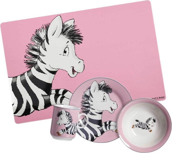 Produktbild Ritzenhoff & Breker Kindergeschirr + Tischmatte Happy Zoo