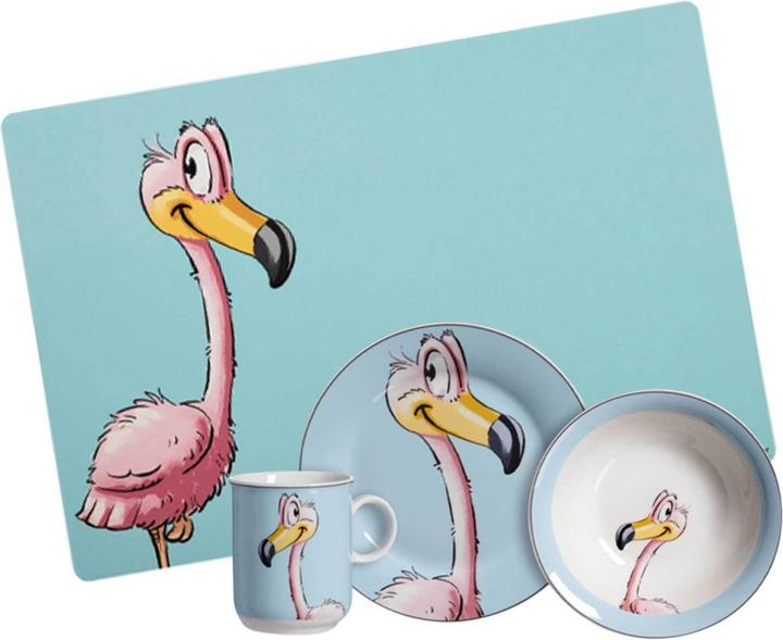 Produktbild Ritzenhoff & Breker Kindergeschirr + Tischmatte Happy Zoo