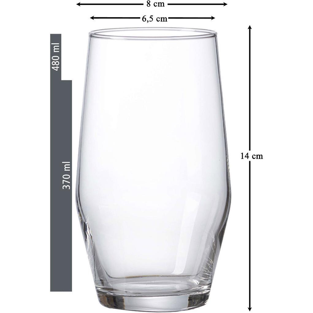 Thumbnail - Ritzenhoff & Breker Longdrinkgläser Salsa, Trinkgläser, Transparent