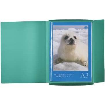 Thumbnail - Herma, Mappe, 19521 Polypropylene (PP) Grün Aktendeckel (A3, 1 x)