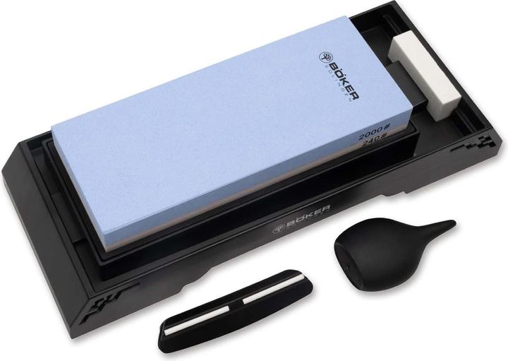 Actual product image Böker Combi Waterstone Sharpening Station 240/2000
