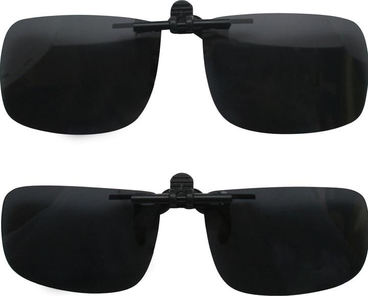 Actual product image Benson Optics Set of 2 clip-on sunglasses, 1 x size S & M each