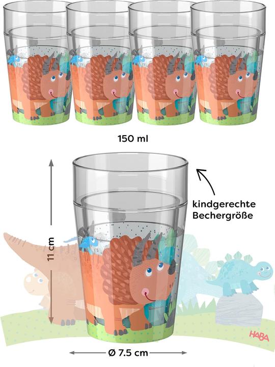 Actual product image Haba Becher Glitzerbecher