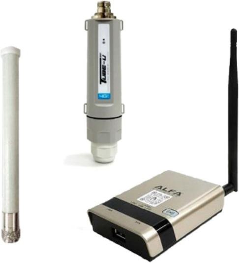 Actual product image Alfa Network 4G CAMPPRO 2+ - R36AH, Tube-U4Gv2, AOA-4G-5AM plus accessories