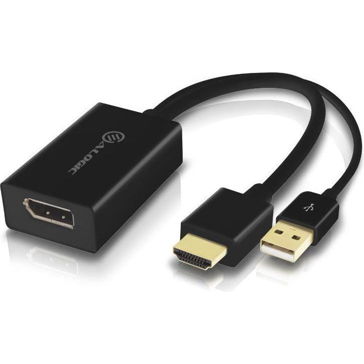 Alogic HDMI Adapter (HDMI), Data + Video Adapter, Schwarz