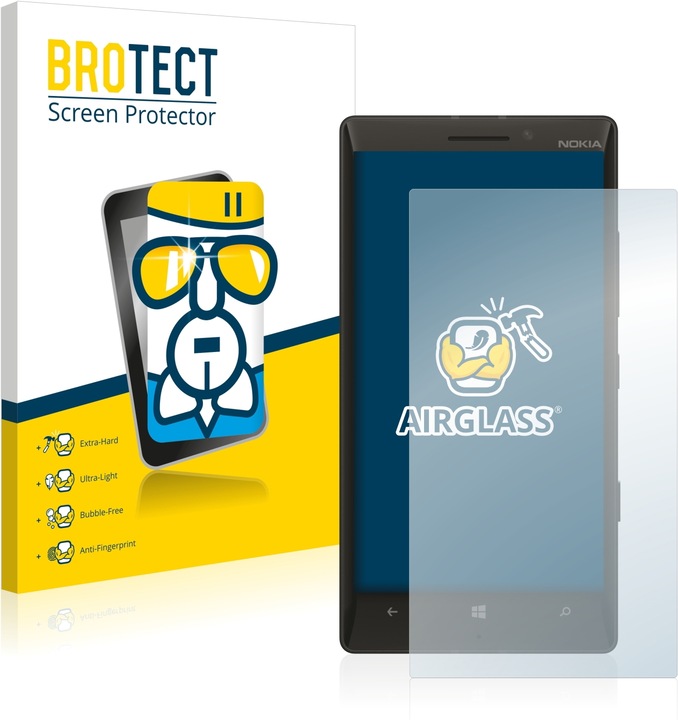 Image du produit BROTECT AirGlass Premium (1 pièce(s), Nokia Lumia 930)