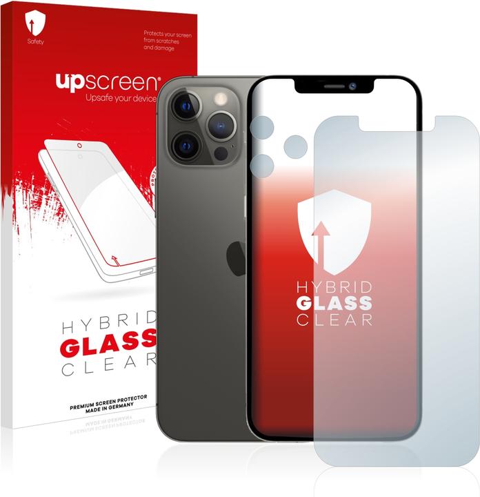 Produktbild upscreen Scratch Shield Panzerglasfolie (1 Stk., Apple iPhone 12 Pro Max)