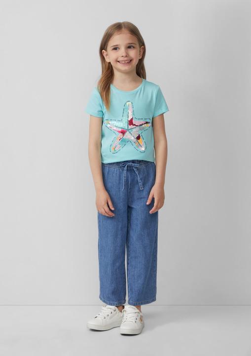Immagine prodotto S.Oliver T-Shirt T-Shirt im A-Shape mit Wendepailletten (104, 110)