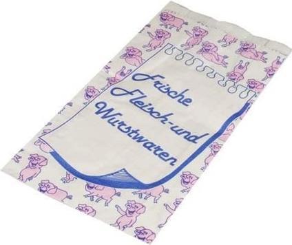 Produktbild Papstar Fleischerbeutel, Kraftpapier, gef„delt, klein (1000 x)